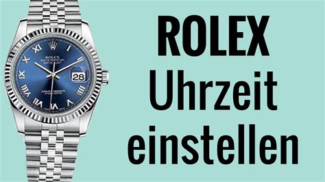 rolex reinigen lassen|rolex uhrzeit einstellen.